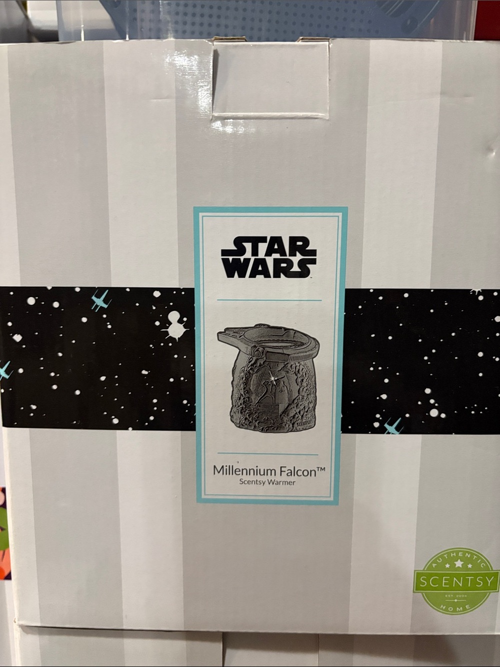 Scentsy Star Wars Millennium Falcon™ Warmer - Gray and Black